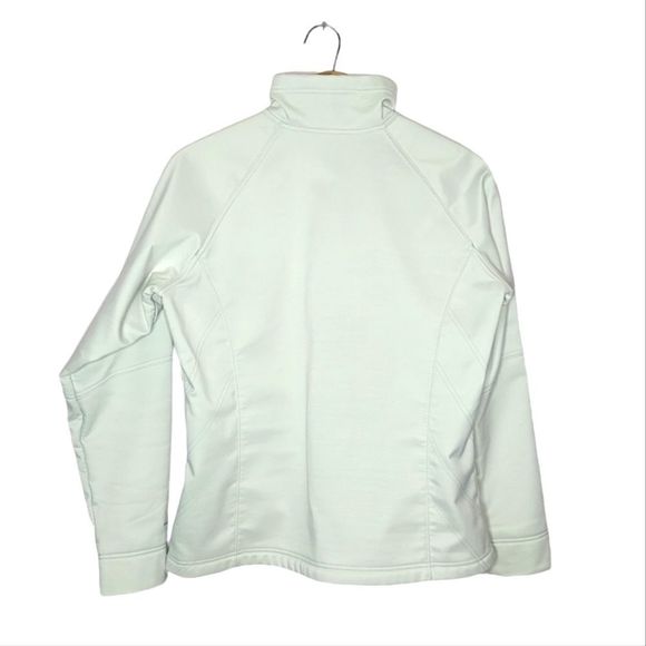 Women's Off White Omni Shield Columbia Jacket Size L - Picture 2 of 8